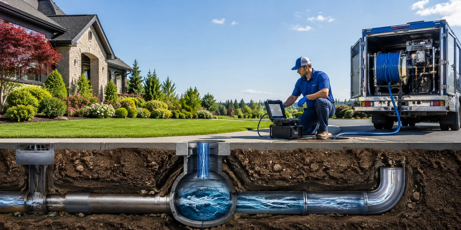 Drainage restoration information for New Goshen, IN